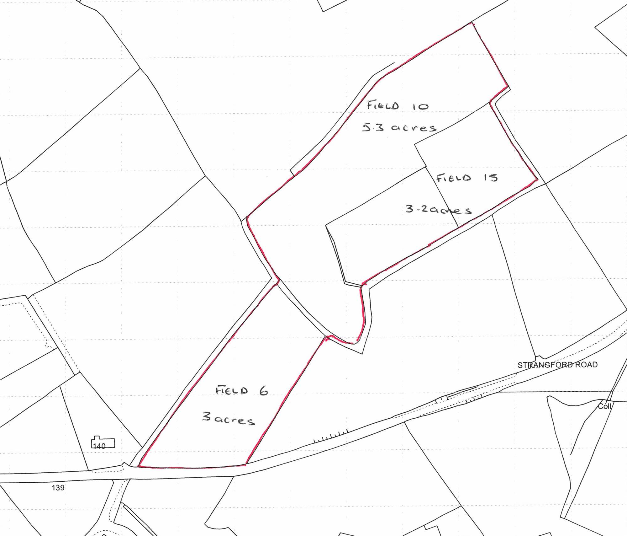 11.5 Acres of Agricultural Land  Strangford Road