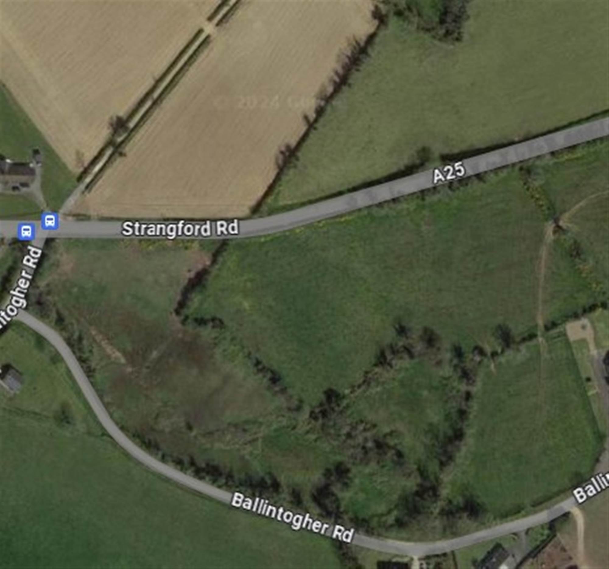 2.7 acres of land off Strangford Road and Ballintogher Road